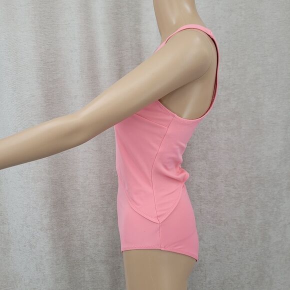 Solid & Striped The Claudia One Shoulder One Piece Swimsuit Flamingo Size M - Picture 6 of 15